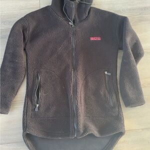 FXR Women's Black Fleece Zip-Up Jacket